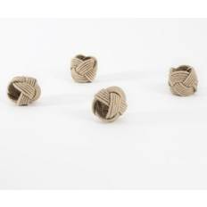 Saro Lifestyle Braided Jute Napkin Ring