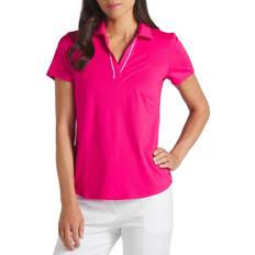 Puma Women Tops Puma Women's Cloudspun Piped Polo Rose