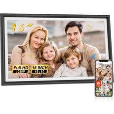 Digital Photo Frames kolitt Livingpai 16 Touch Screen Smart Frame 32GB Frame Easy to Share.