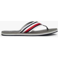 Tommy Hilfiger Men Flip-Flops Tommy Hilfiger Zehentrenner mit vorgeformtem Massage-Fußbett ANTIQUE