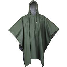 Gummi Ponchos & Kapper Rothco Gummi Regnponcho - Oliven/Gul