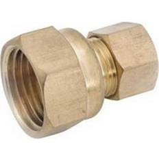 Plumbing Anderson Metals 750066-0302 Tubing Coupling 3/16 x 1/8 in Compression x FIP Brass