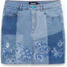 Desigual Gonne Desigual Gonna Fal_BE Blue Skirt