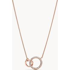 Fossil Necklaces Fossil Women's Rose Gold Stainless Steel Pendant Necklace