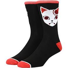 BioWorld Demon Slayer Fox Mask Crew Socks