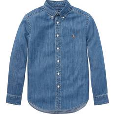 Polo Ralph Lauren Drenge Skjorter Polo Ralph Lauren Denim Shirt - Blå