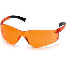 Orange Eye Protections Pyramex Safety Ztek Safety glasses, Orange FrameOrange Lens, S2540S