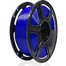 Flashforge Filament för 3D-skrivare, PLA PRO-filament 1,75 mm, 1 kg spole, mått 0,02 mm för FDM 3D-skrivare, bättre seghet och utan knutar blå