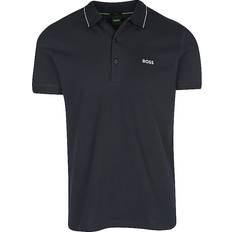 54 - Herre Polotrøjer BOSS Paule 4 Bluser T-shirt - Natblå/Hvid