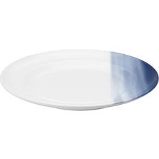 Georg Jensen Dishes Georg Jensen Koppel Decor White/Blue Dinner Plate 16cm