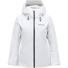 Vattentät Kläder Peak Performance Anima Insulated 2L Jacket Dam, Offwhite