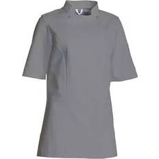 Arbejdsjakker på tilbud Nybo Workwear Taste kortærmet dame kokkejakke, Grå