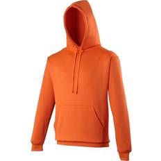 One Size - Unisex Jumpers AWDis Unisex Electric Hooded Sweatshirt Hoodie Electric Orange