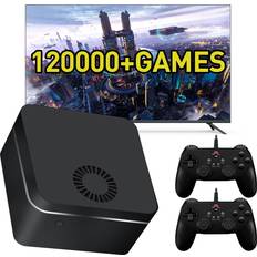 Game Consoles Kinhank Kinhank Super Console X PC MINI Retro Video Game Console with 120000 Games,Mini PC,Win11 & Batocera 33 Game System In 1,4K UHD Output,Dual Band WIFI,BT 5.1,Portable Desktop Computer