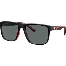 Sunglasses Scuderia Ferrari Men's Polarized Sunglasses, FZ6002U Matte