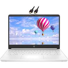 HP 8 GB - White Laptops HP 2022 Newest Premium 14" 64GB