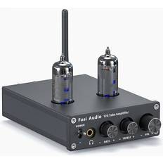 Amplifiers & Receivers Greenzech Bluetooth Tube Amplifier Stereo Receiver 2 Channel Class D Digital Mini Hi-Fi Power Amp Preamp Compact Integrated Headphone for Home Passive Speakers