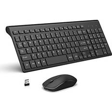 Keyboards na JOYACCESS Wireless Keyboard & Mouse, 2.4G Slim Number PC/Smart