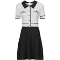 Morgan Robe Courte Trapèze - Taille - Blanc