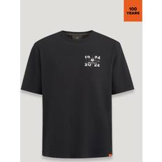 Belstaff Tops Belstaff Centenary Logo T Shirt Black