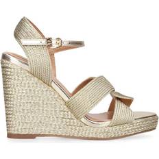 Kurt Geiger Espadrilles Kurt Geiger Roya Wedge Heel Espadrilles, Gold