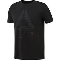 Reebok Tøj Reebok Speedwick Graphic T-shirt Herrer Tøj Sort