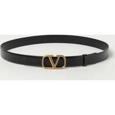 Valentino Garavani Black VLogo Signature Belt