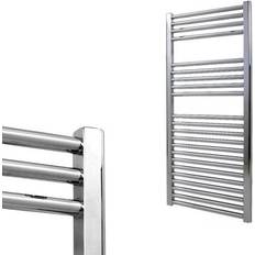 Heated Towel Rails Solaire Bray Straight Chrome