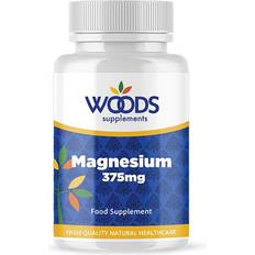 60 Tablets Woods Supplements Magnesium 375mg