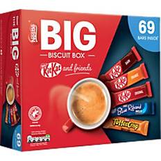 Nestlé The Big Chocolate, Biscuit, Toffee Biscuits Single Wrapped Pack 69