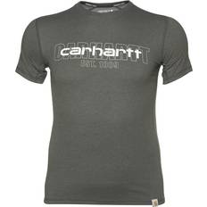 Carhartt Force Logo Graphic T-shirt, Carbon Heather