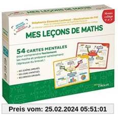 Livres Mes leçons de mathématiques niveau collège 5e, 4e, 3e (Broché)