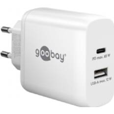 Goobay USB-C PD Dual-Schnellladegerät 65 W