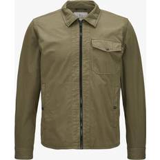 Bomuld Overshirt Gabardine Overshirt - Lake Olive