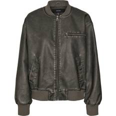 Imitazione Pelle Giubbotti Vero Moda Ivysia Transition Jacket - Anthracite