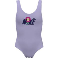 Purple Swimwear Children's Clothing Nike Girl's U-Back One-Piece Swimsuit - Lilac Bloom