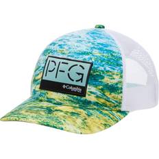 Girls Accessories Columbia Kid's PFG Camo Snap Back Ball Cap- Gulf Stream/Deepsea Fade