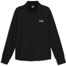 Puma Outerwear Puma Womens Lightweight Track Jacket, X-large, Black Black