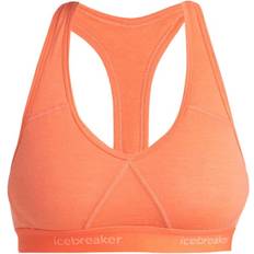 Icebreaker Women's Sprite Racerback Bra, XS, Tang