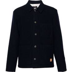 Uomo Blazer A.P.C. Emile Wool Chore Jacket - Dark Navy Men's