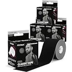 Kintex 4 Rollen Kinesiologie Tape Classic, 5 cm x 5 m, hautfreundliches & wasserfestes Kinesiologie Tape, Physio Tape, für Sport & Physiotherapie