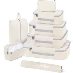 Luggage OlarHike 8 Packing Cubes - Cream