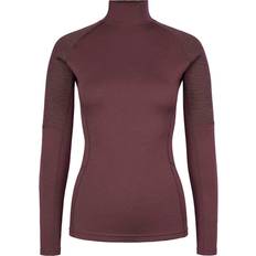 Johaug Elevate Wool Half Zip 42/L MAHOG