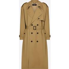 Coton - Homme Manteaux Dolce & Gabbana Double-Breasted Cotton Trench Coat