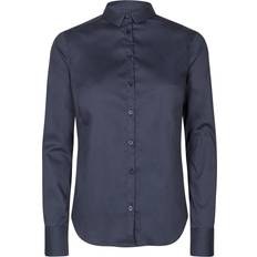 Mos Mosh Dame Bluser Mos Mosh Tilda Sustainable Skjorte 131700 Night Blue