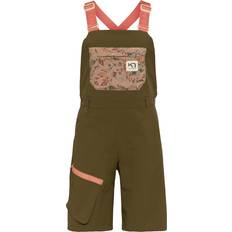 Nainen - Vihreä Shortsit Kari Traa Sanne Bib Shorts - Dark Olive Green