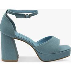 Blue Heeled Sandals Ravel Ornsay Block Heel Sandals, Blue