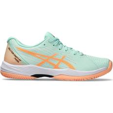 Asics Gris Zapatillas deportivas para raqueta Asics Solution Swift FF Padel Menta Naranja Mujer