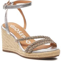 Damen - Silbrig Espadrilles Gioseppo Espadrillos Menfi 72064-P Silver 8445413342798 1069.00