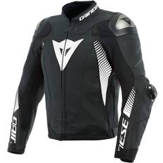 Dainese Super Speed 4 Leather Jacket - Black/White